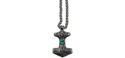Pendentif Marteau de Thor avec œil acier inoxydable 316L