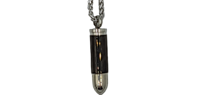 Pendentif balle acier inoxydable 316L