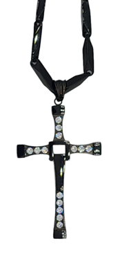 Pendentif croix Fast and furious acier inoxydable 316L