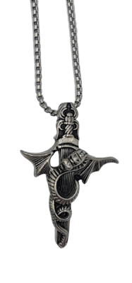 Pendentif dragon acier inoxydable 316L