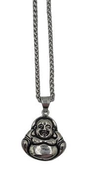 Pendentif bouddha acier inoxydable 361L