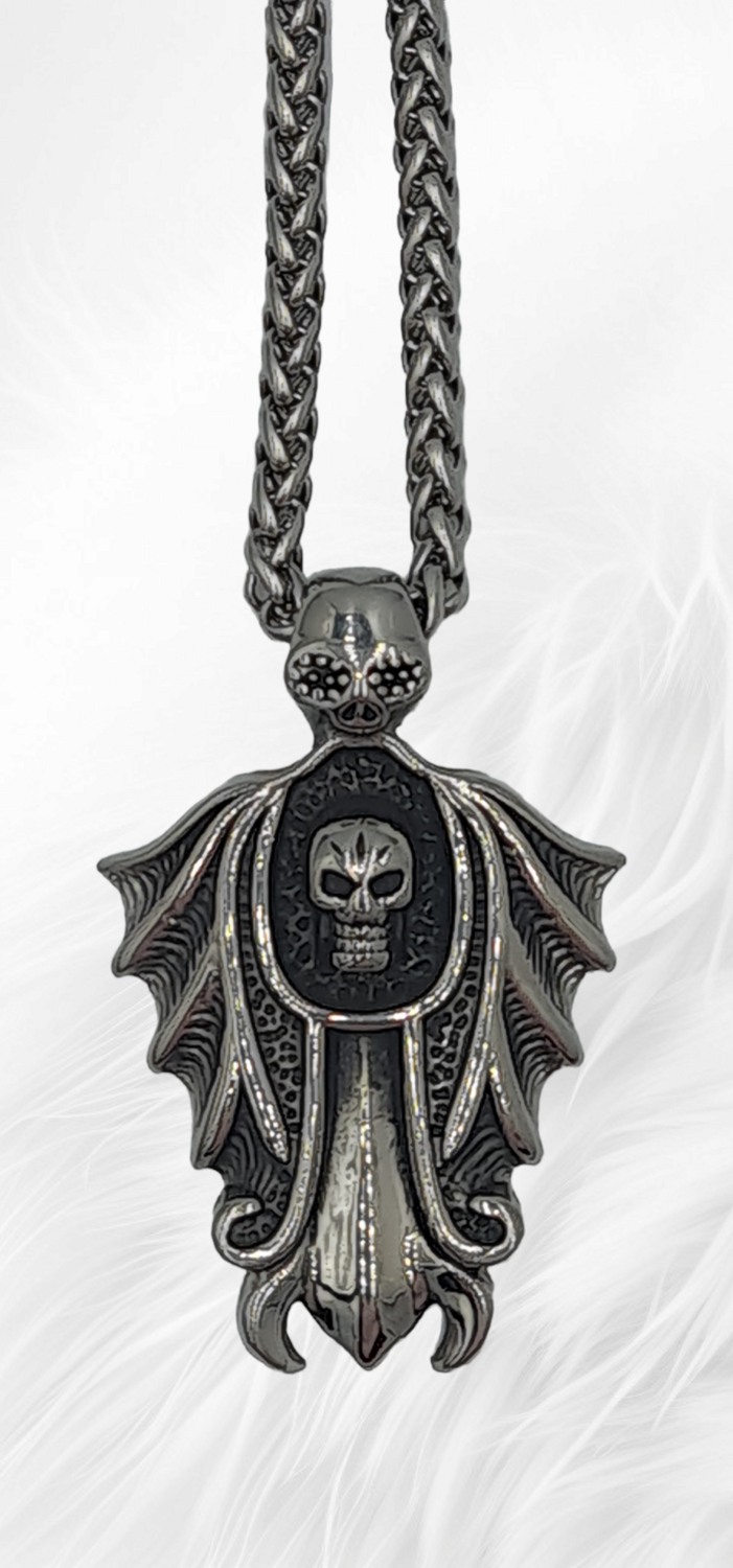 Pendentif Gothique acier inoxydable 316L