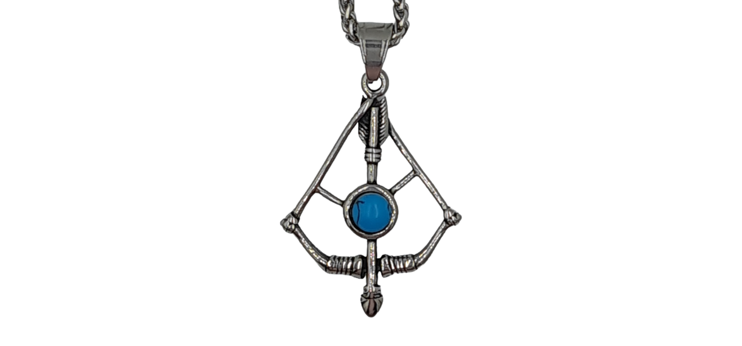 Pendentif arc acier inoxydable 316L