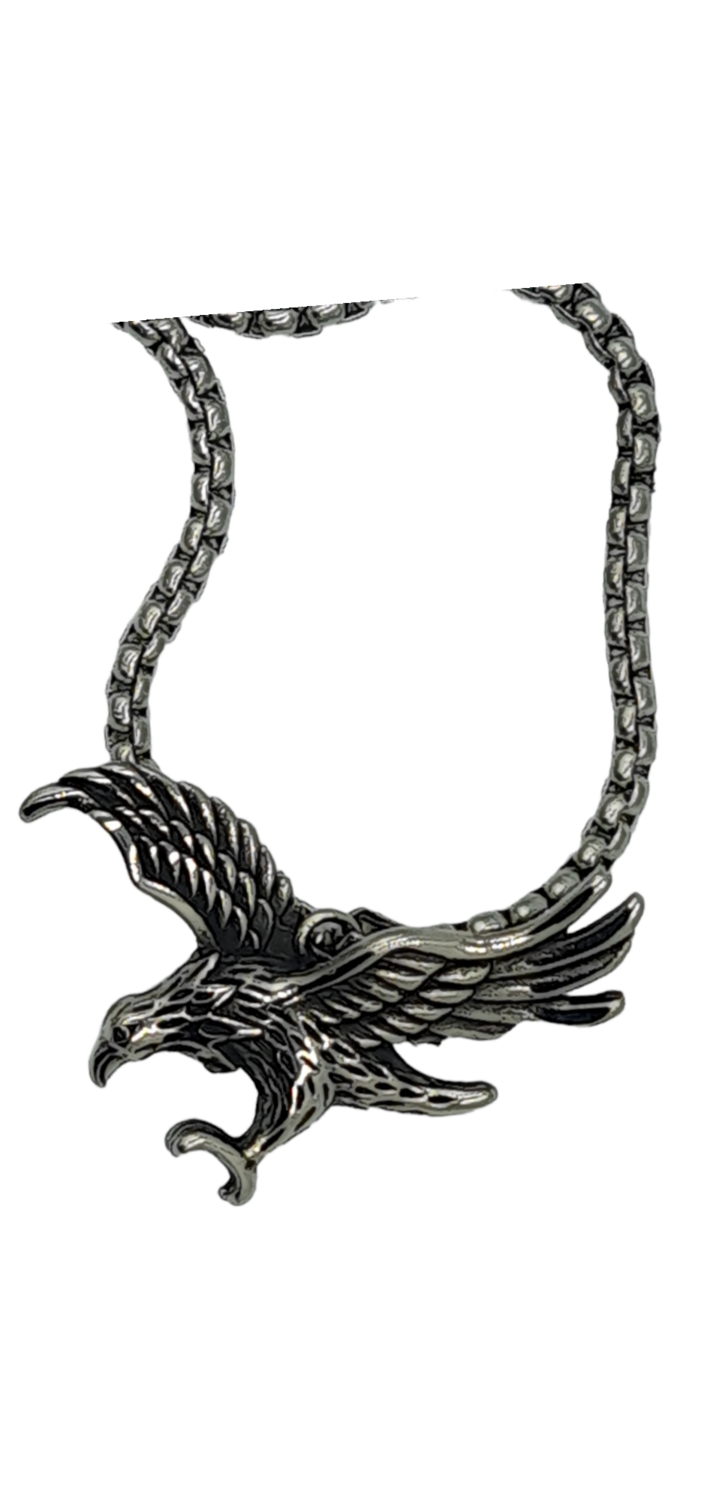 Pendentif Aigle acier inoxydable 316L