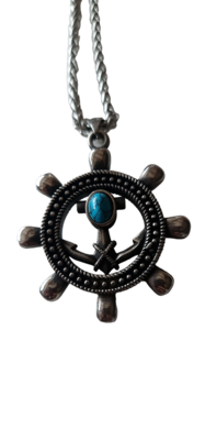 Pendentif ancre acier inoxydable 316L