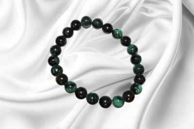 Bracelet Pierre Naturelle Agate Mousse
