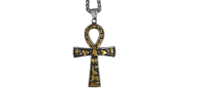 Pendentif Croix Ankh acier inoxydable 316L