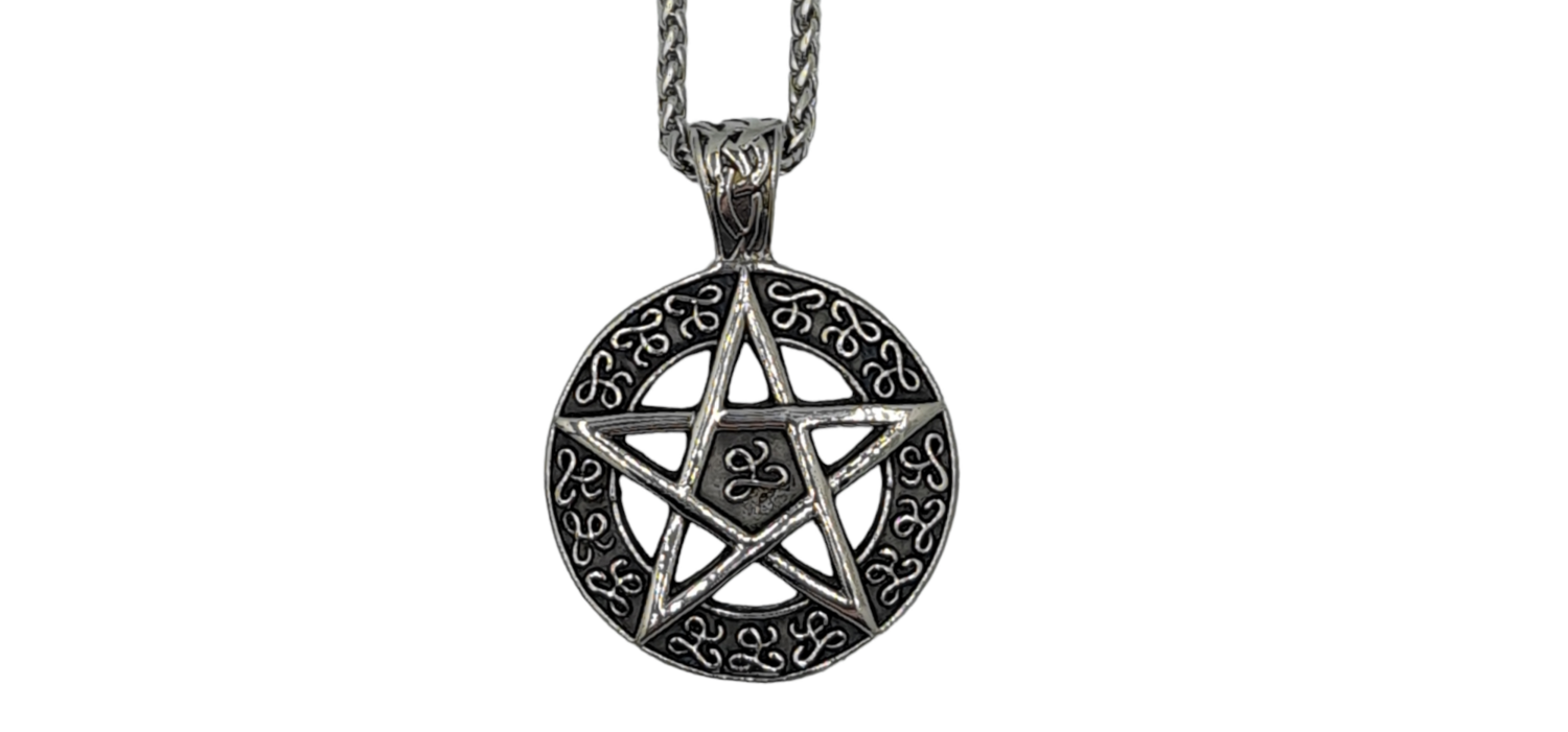 Pendentif Scandinave viking acier inoxydable 316L