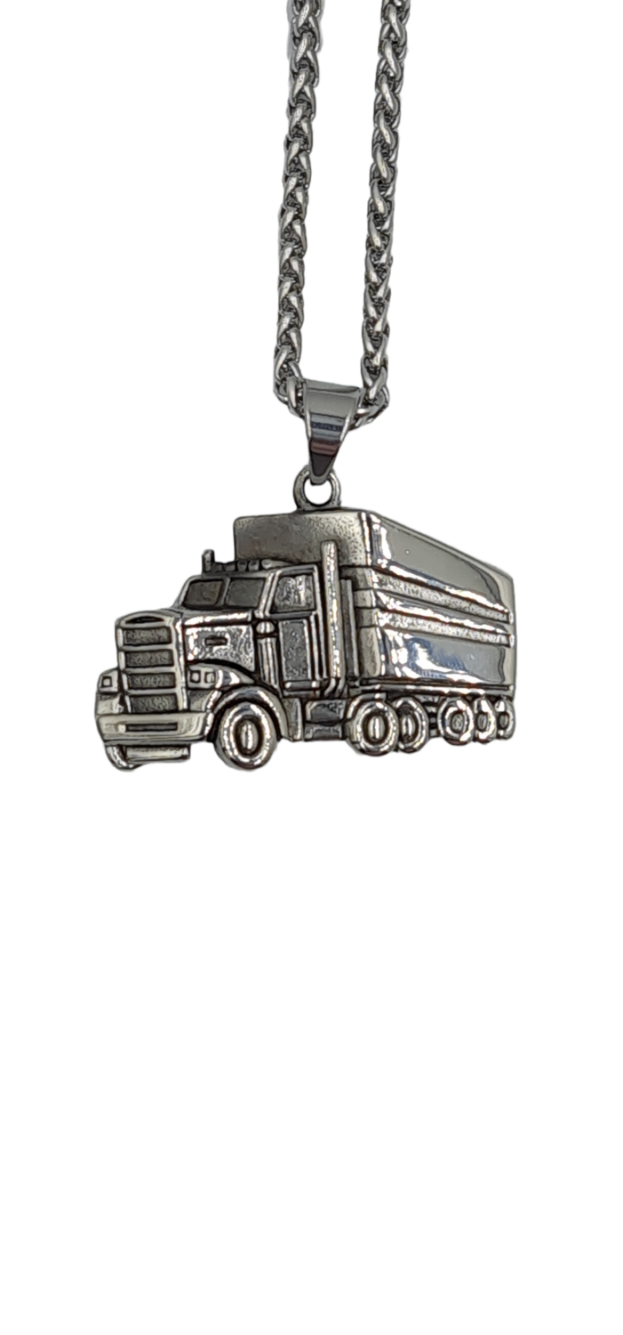Pendentif camion acier inoxydable 316L