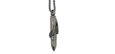 Pendentif balle acier inoxydable 316L