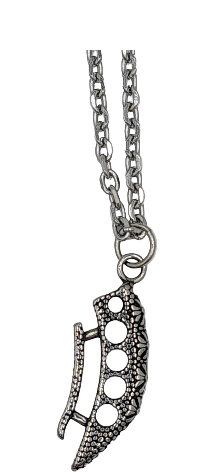 Pendentif Style poing américain acier inoxydable 316L