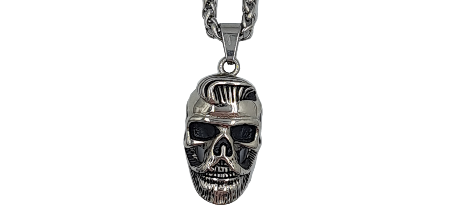 Pendentif le barbue acier inoxydable 316L