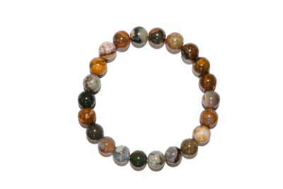 Bracelet pierre naturelle Jaspe Orbiculaire