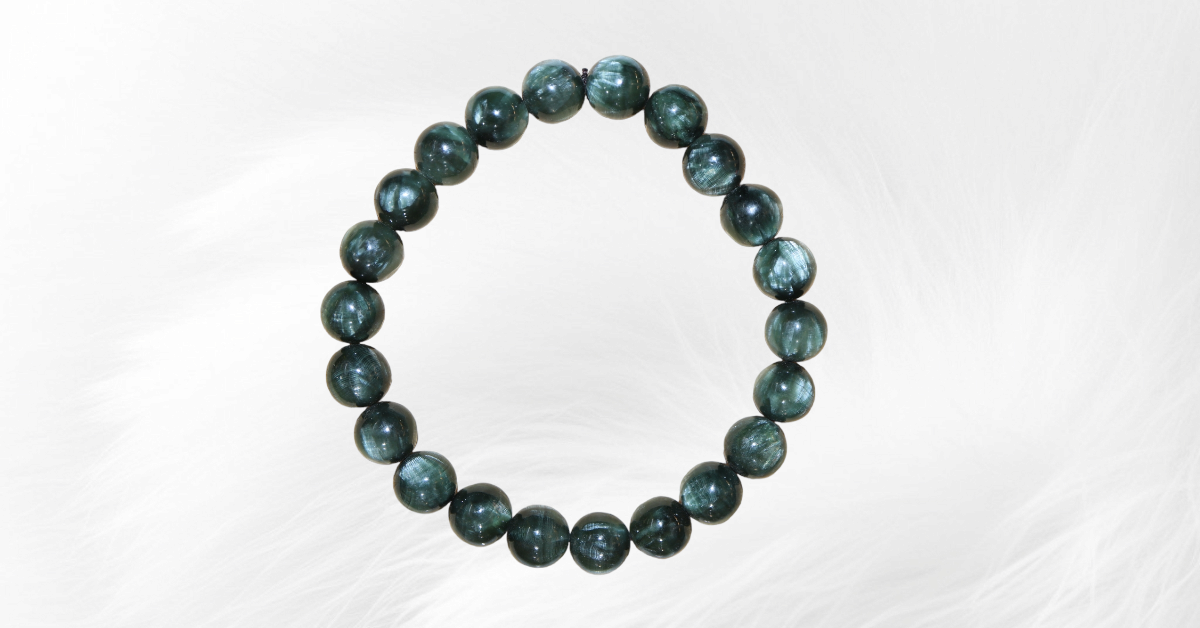 Bracelet pierre naturelle Emeraude