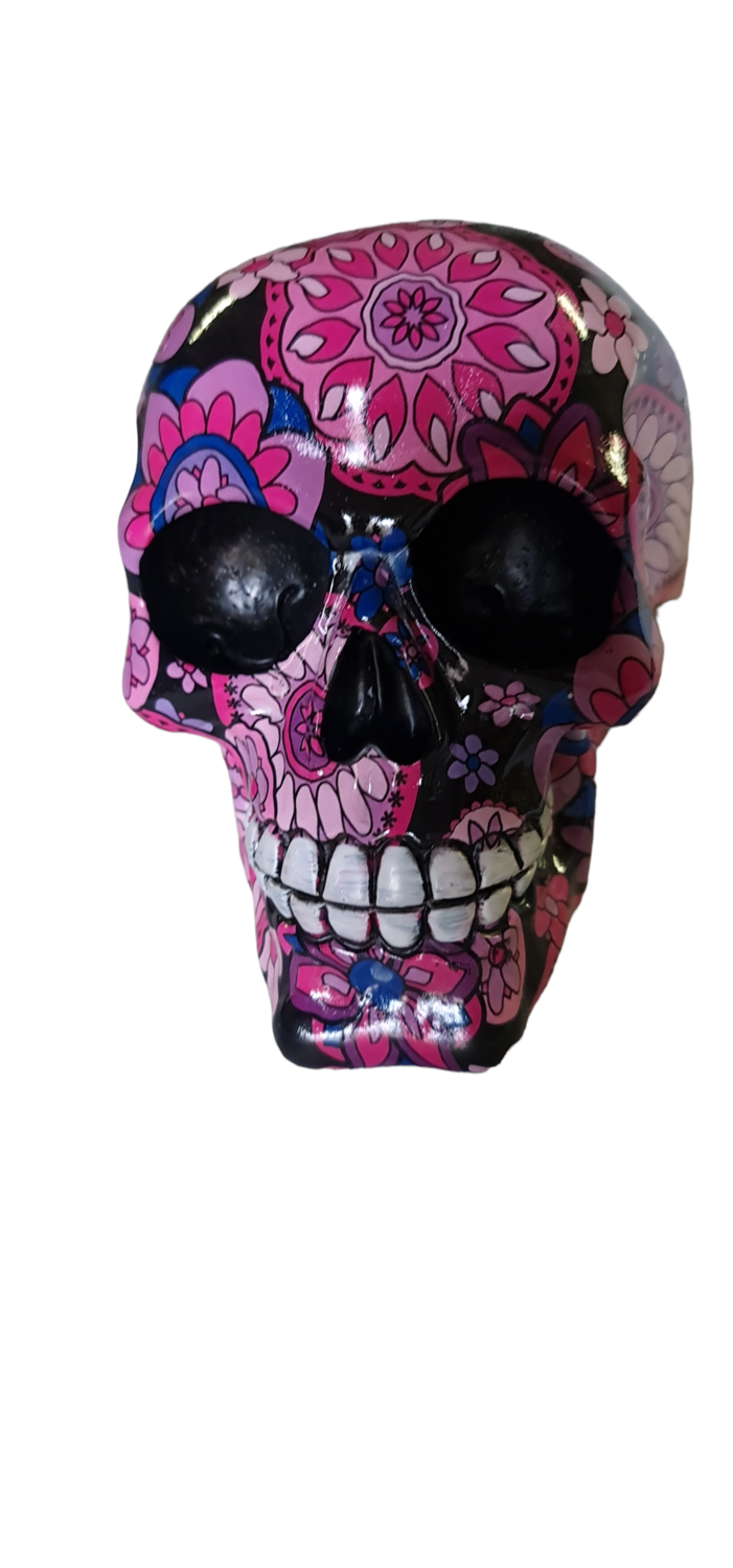 Crâne floral