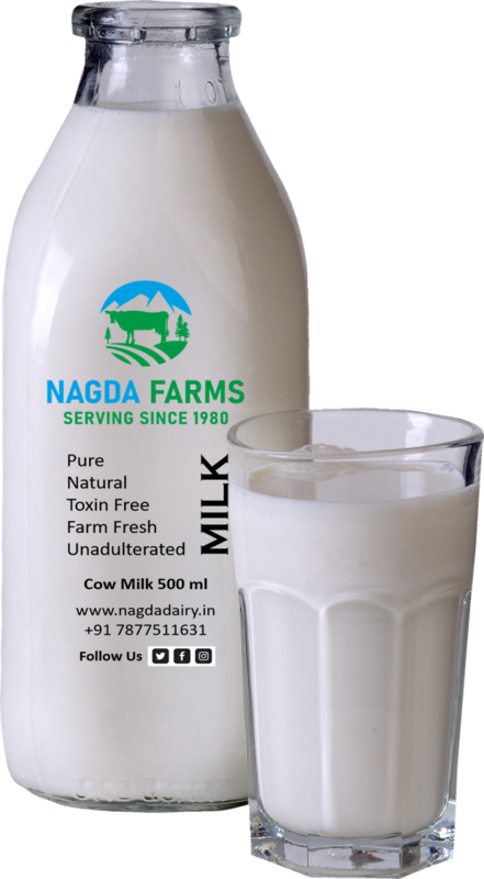 Nagda Farms - Farm Fresh Milk 500 ml