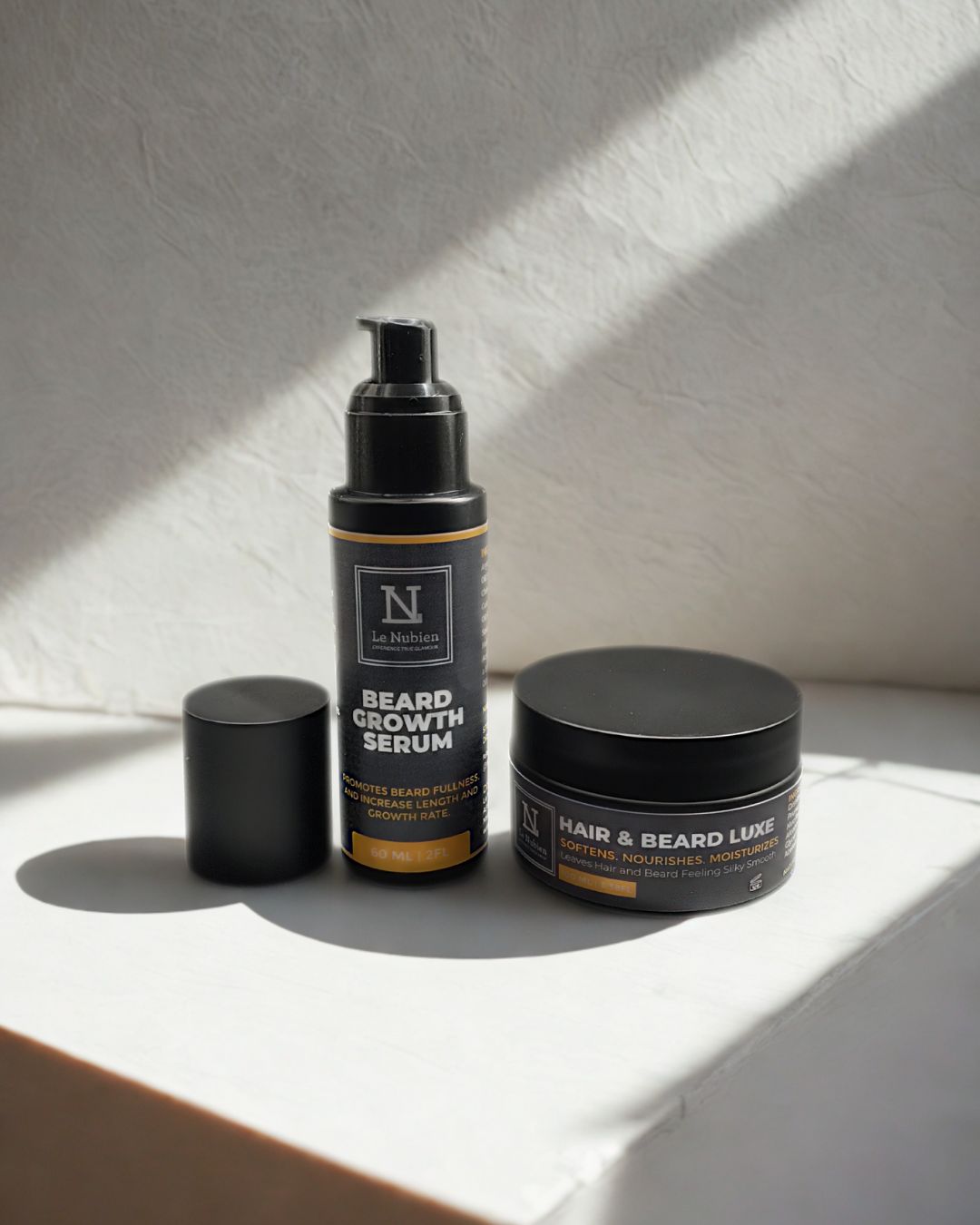 Beard Grooming Set – Growth &amp; Luxe Hydration