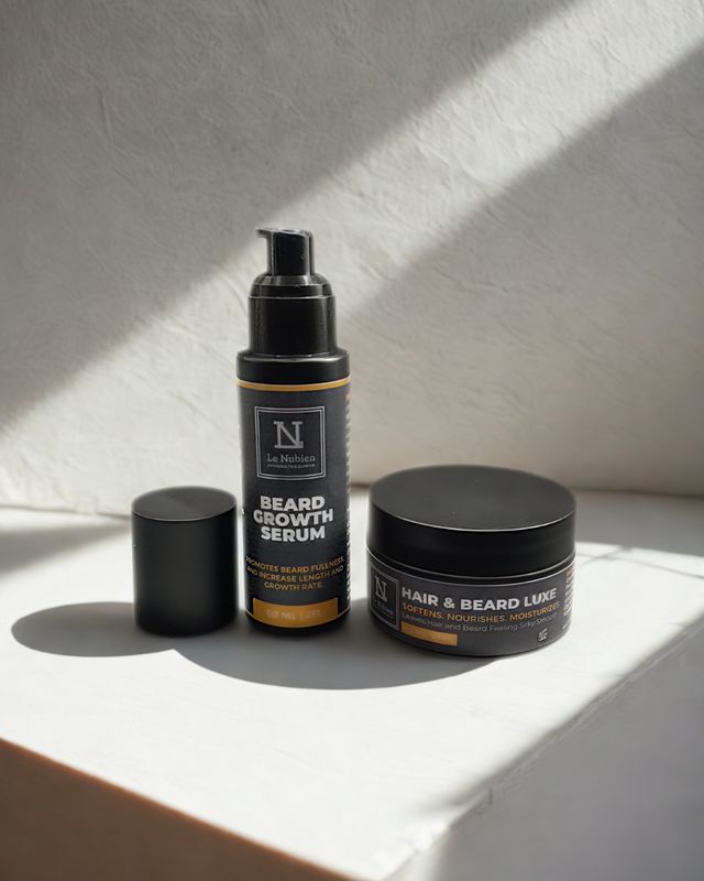 Beard Grooming Set – Growth &amp; Luxe Hydration