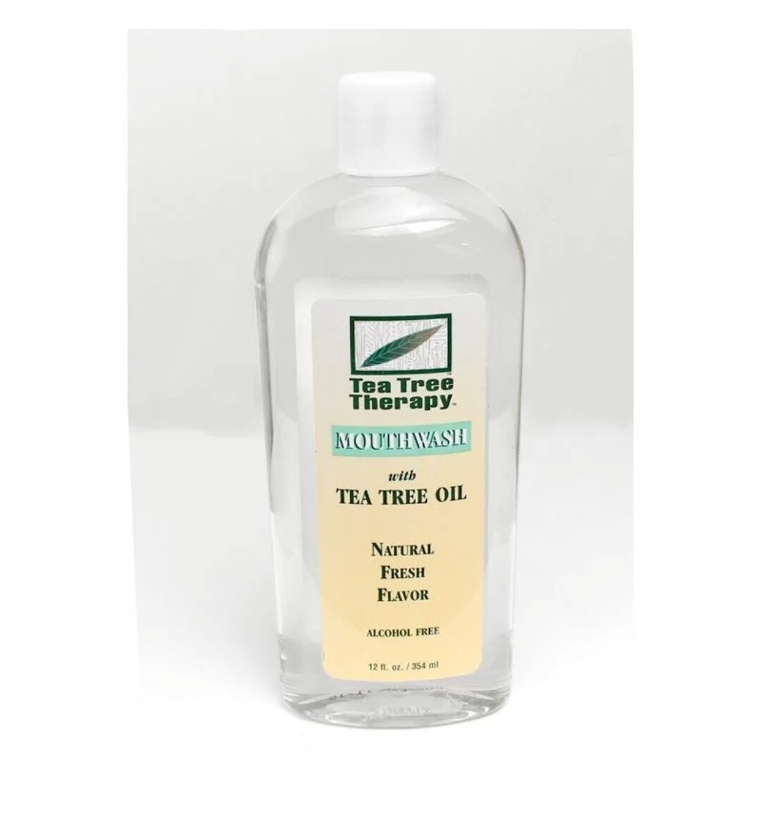 Natural Tea Tree Mouthwash - 12 oz.
