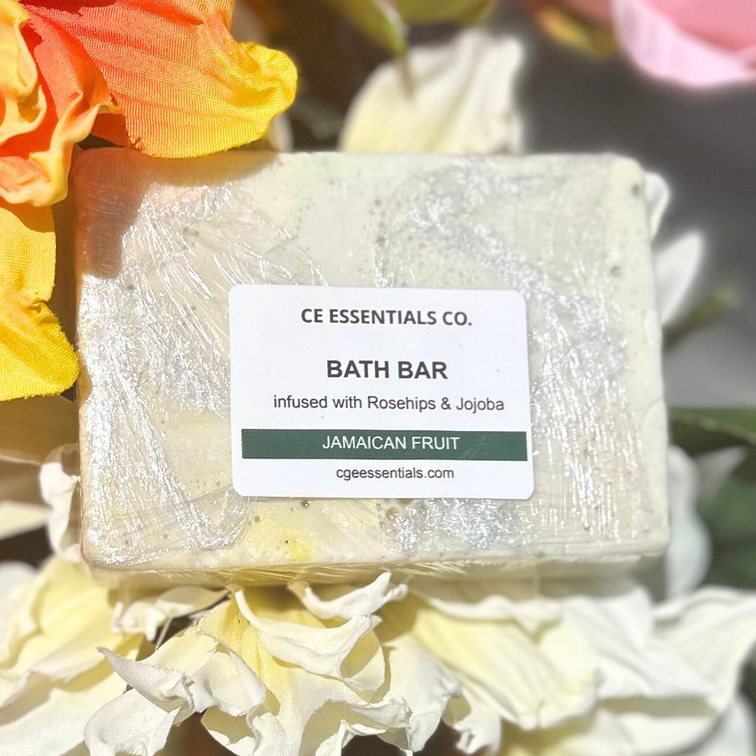Jamaican Fruit Label Bath Bar