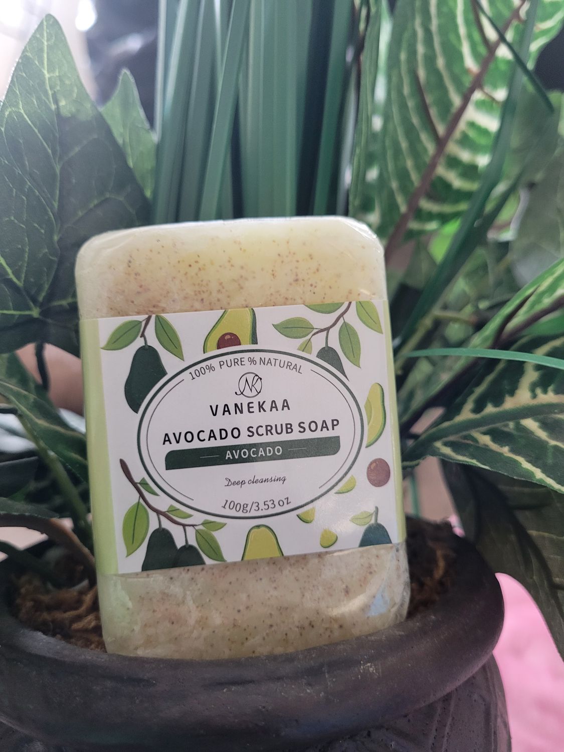 Avocado 🥑 Exfoliating Soap Bar