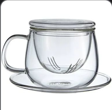 Glass Tea Cup with Infuser