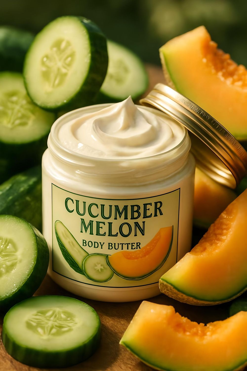 Cucumber Melon 4 oz Jar (Spring/Summer)