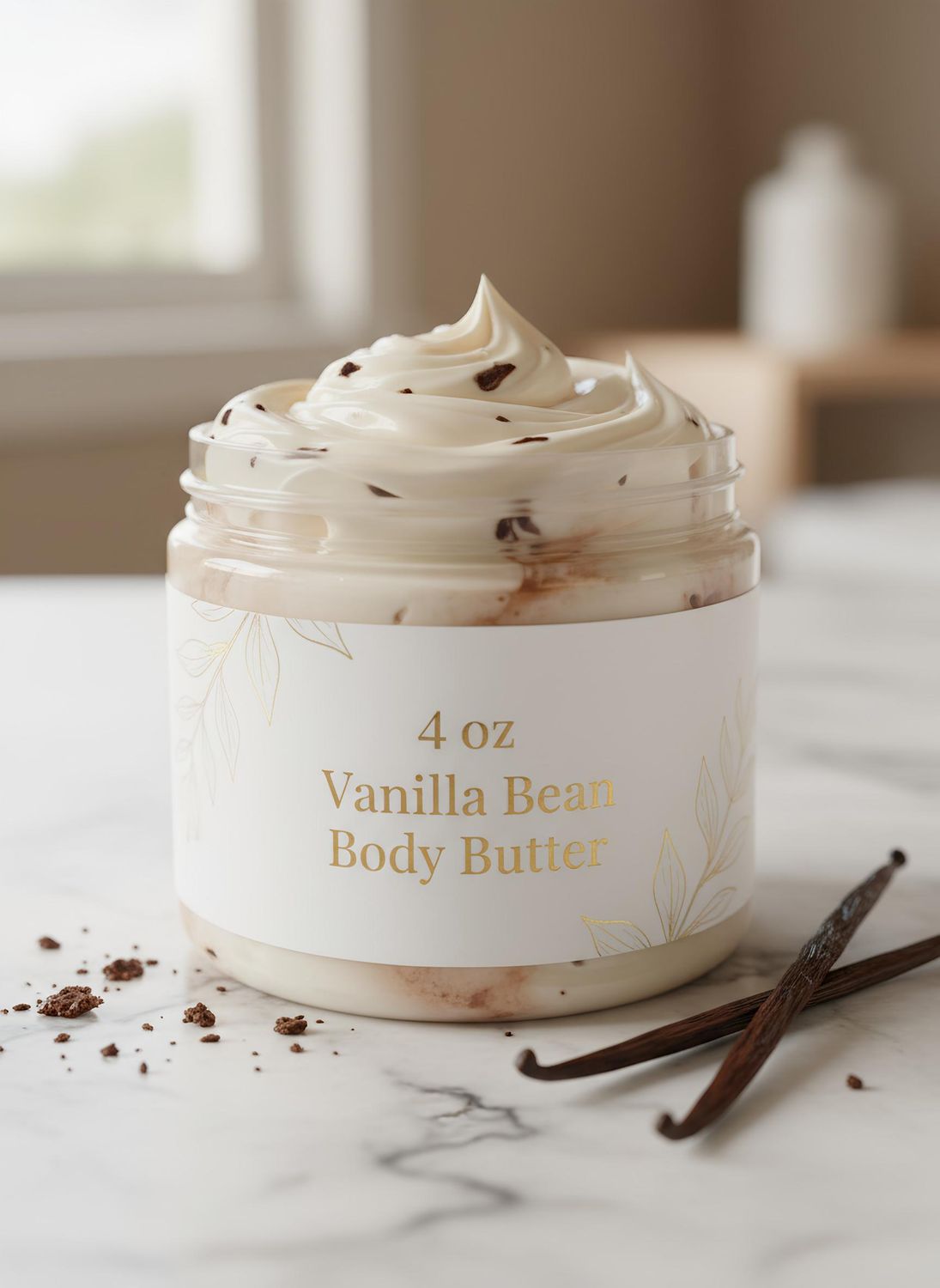 Vanilla Bean Body Butter 4 oz