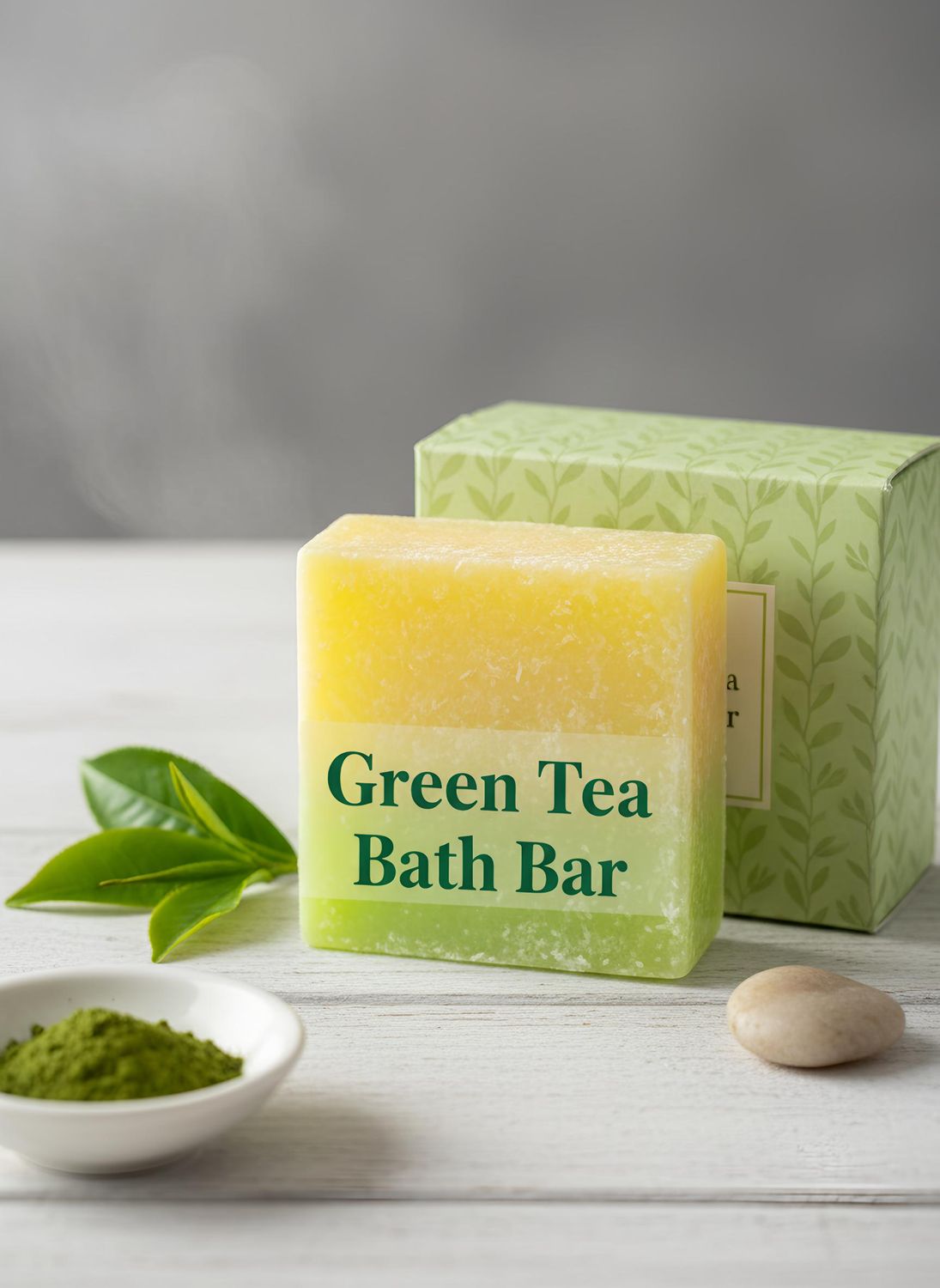 Green Tea Bath Bar