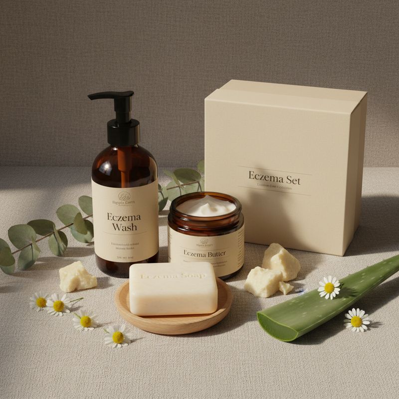 Hippie Earth Eczema Care Collection — Calm, Soothe, Restore