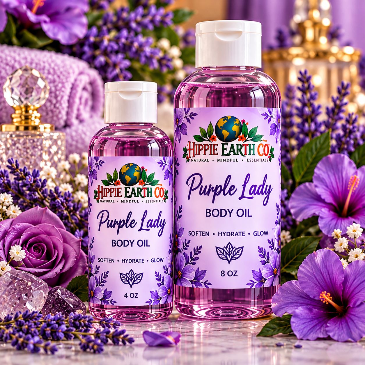 PURPLE LADY BODY OILS