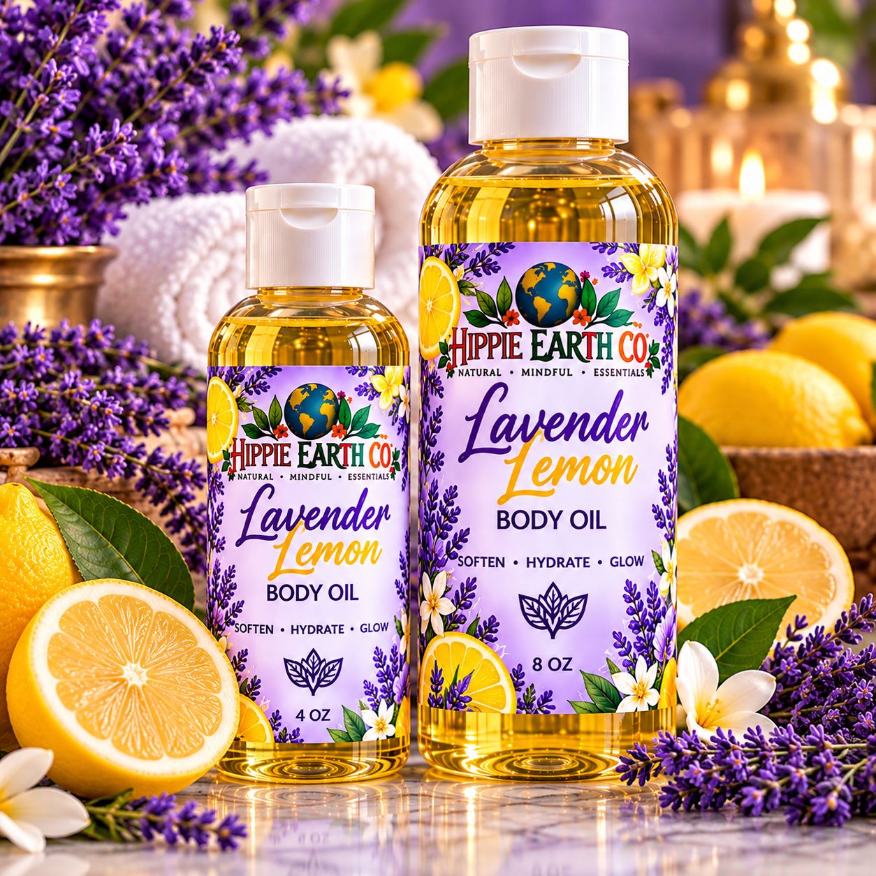 LAVENDER LEMON BODY OIL