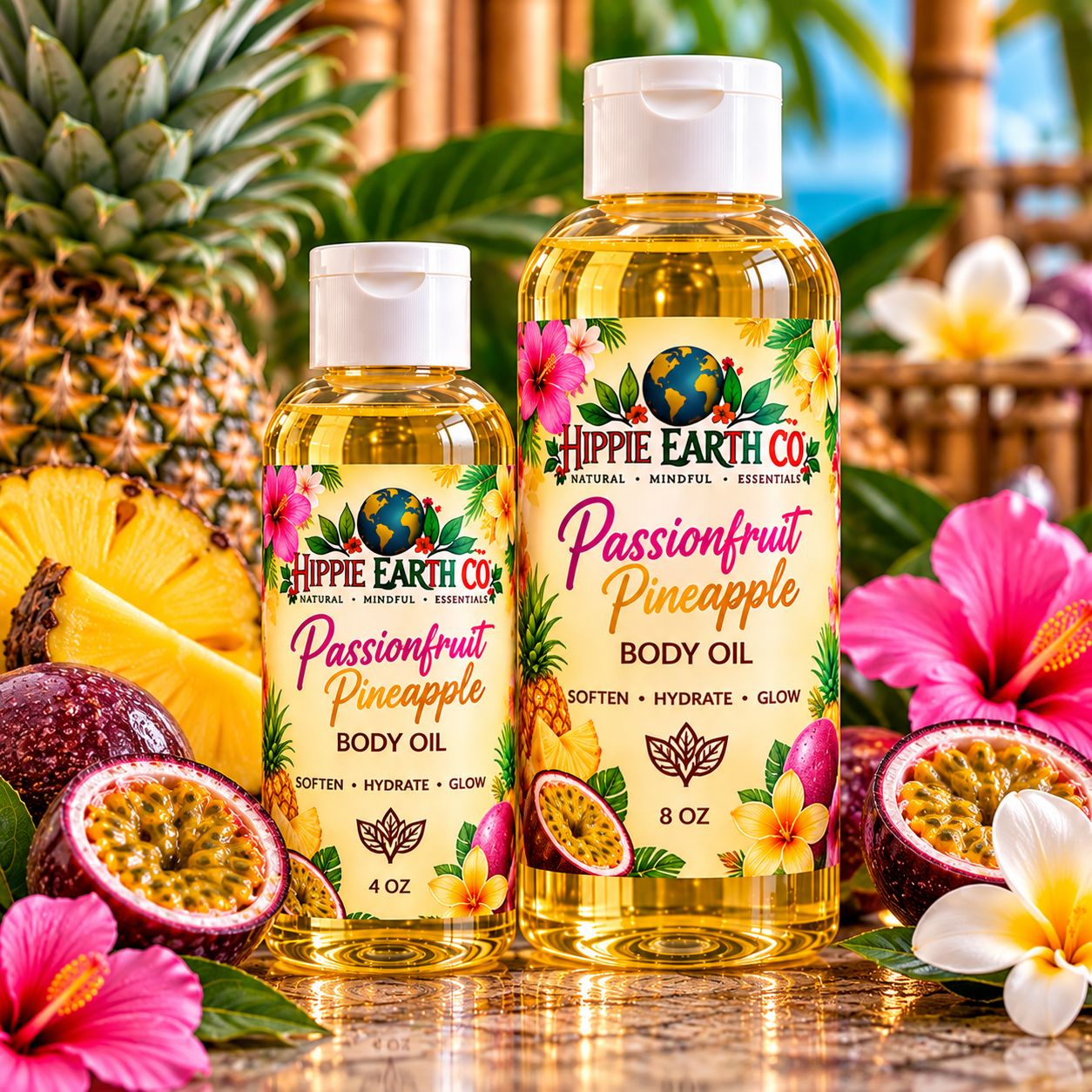 PASSIONFRUIT PINEAPPLE BODY OIL