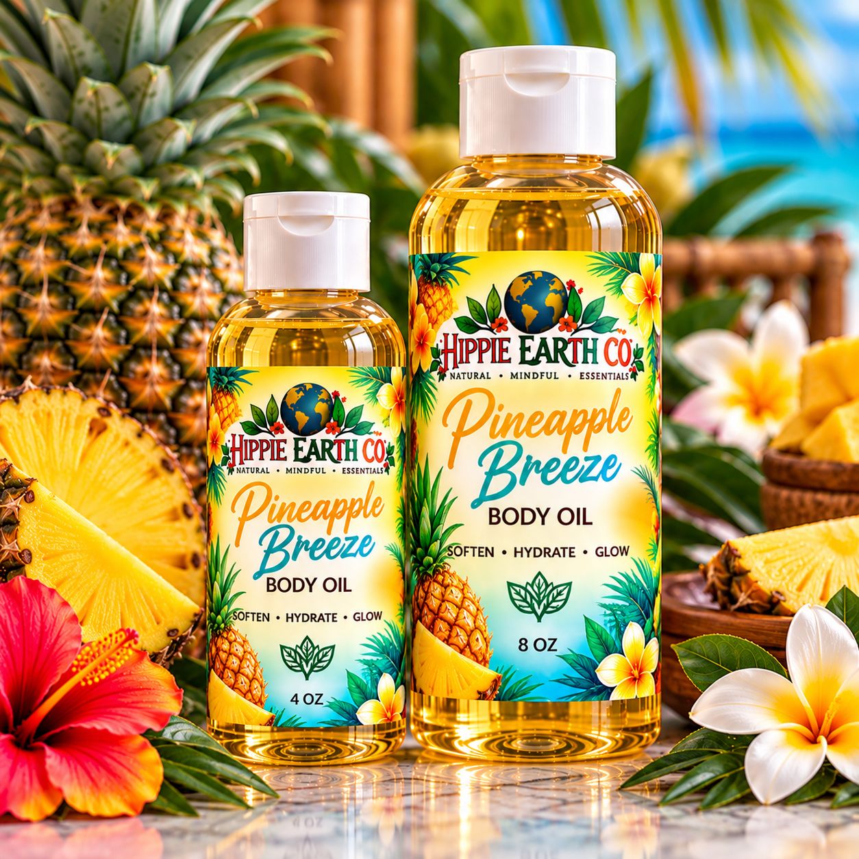 PINEAPPLE BREEZE BODY OILS