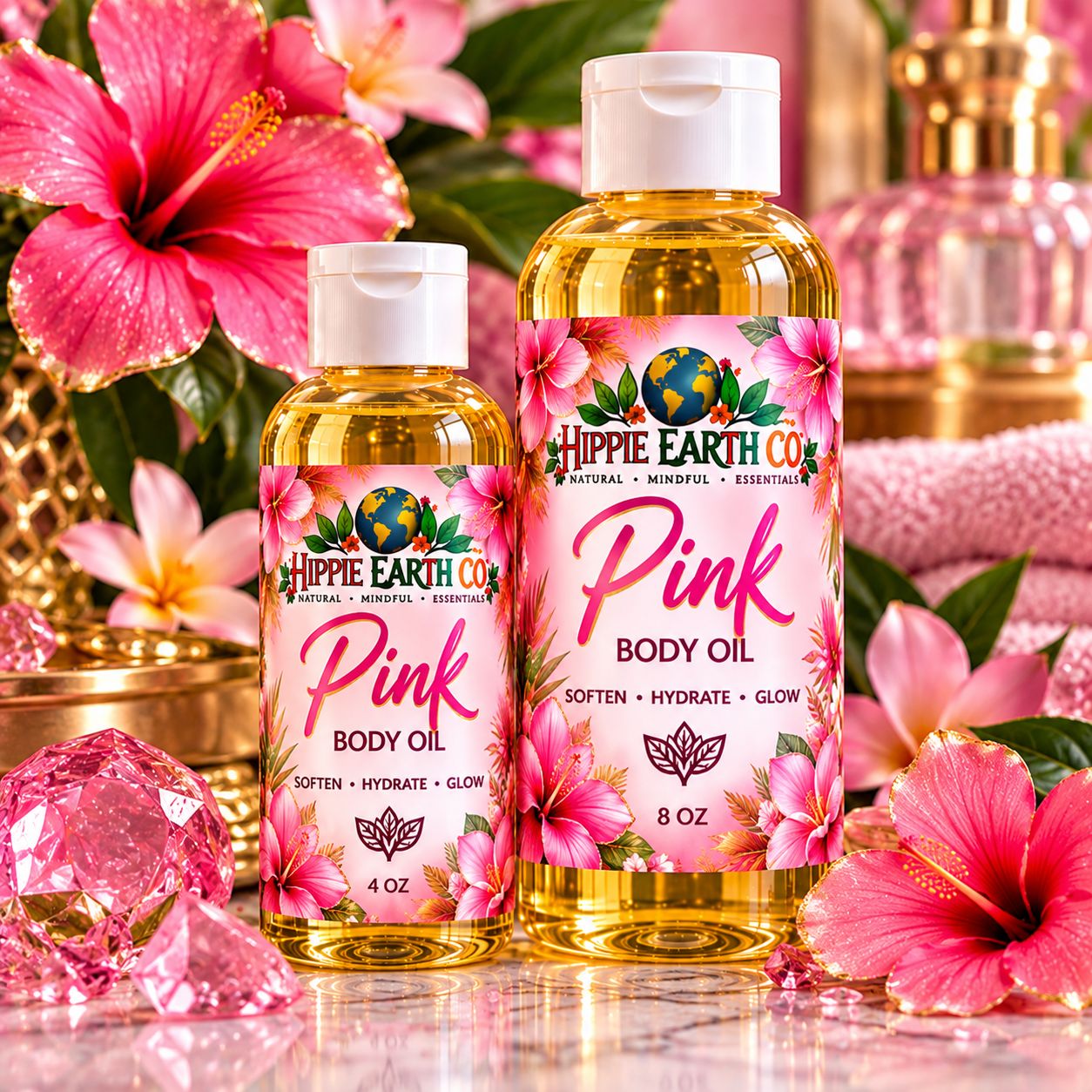 PINK LABEL BODY OILS