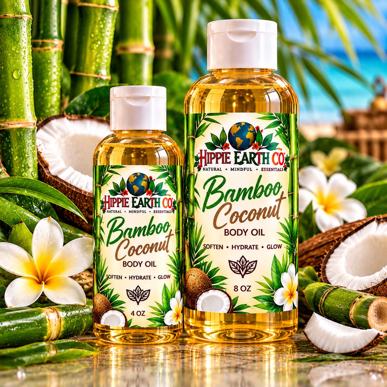 BAMBOO COCONUT BODY OIL