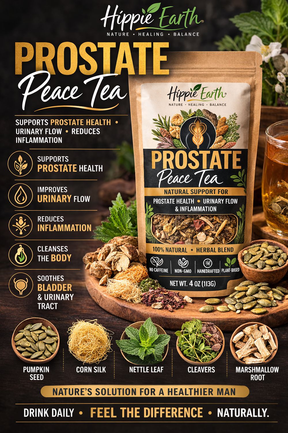 🔥 Prostate Peace Tea 4 oz