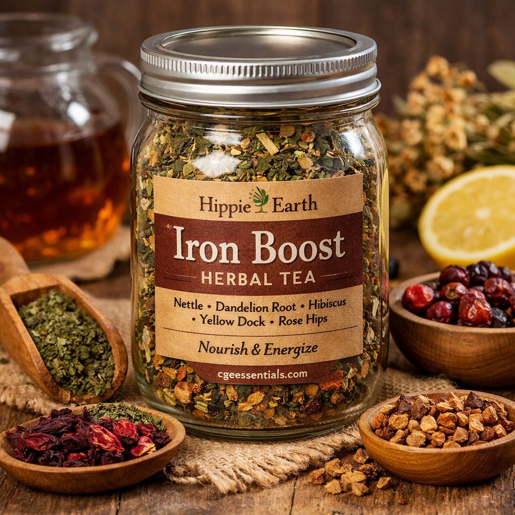 Hippie Earth Iron Boost 4 oz