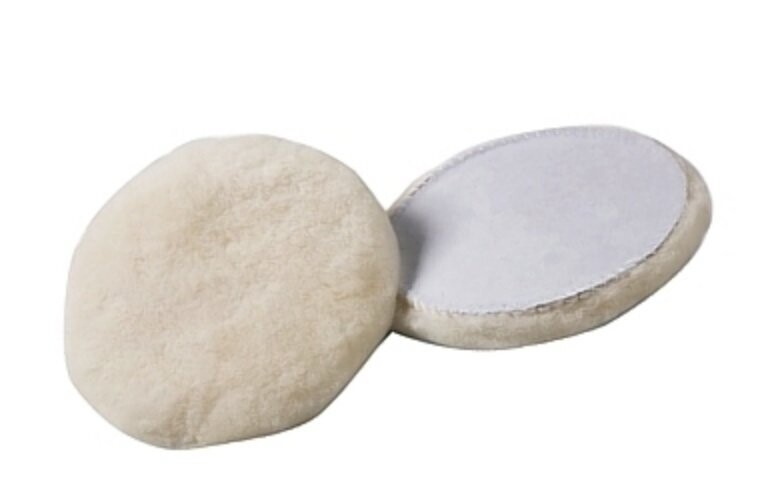 3 Polierscheibe mit Klett Lammfell für Poliermaschine Polierpad 3x Ø 125mm 3 Polierscheibe mit Klett Lammfell für Poliermaschine Polierpad 3x Ø 125mm
