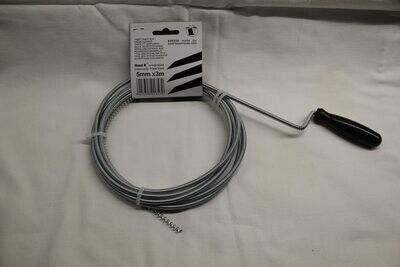 Rohr-Reinigungsspirale Rohrreinigungsspirale Rohrspirale Länge 3m Ø 5mm