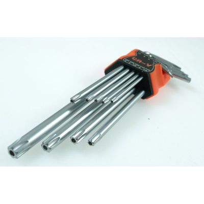 Schlüsselsatz Torx Lang CR-V 10-50 9tlg. , 95-210mm Schlüsselsatz Torx Lang CR-V 10-50 9tlg. , 95-210mm