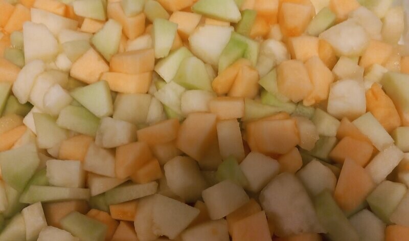 Meloen salade 250gr