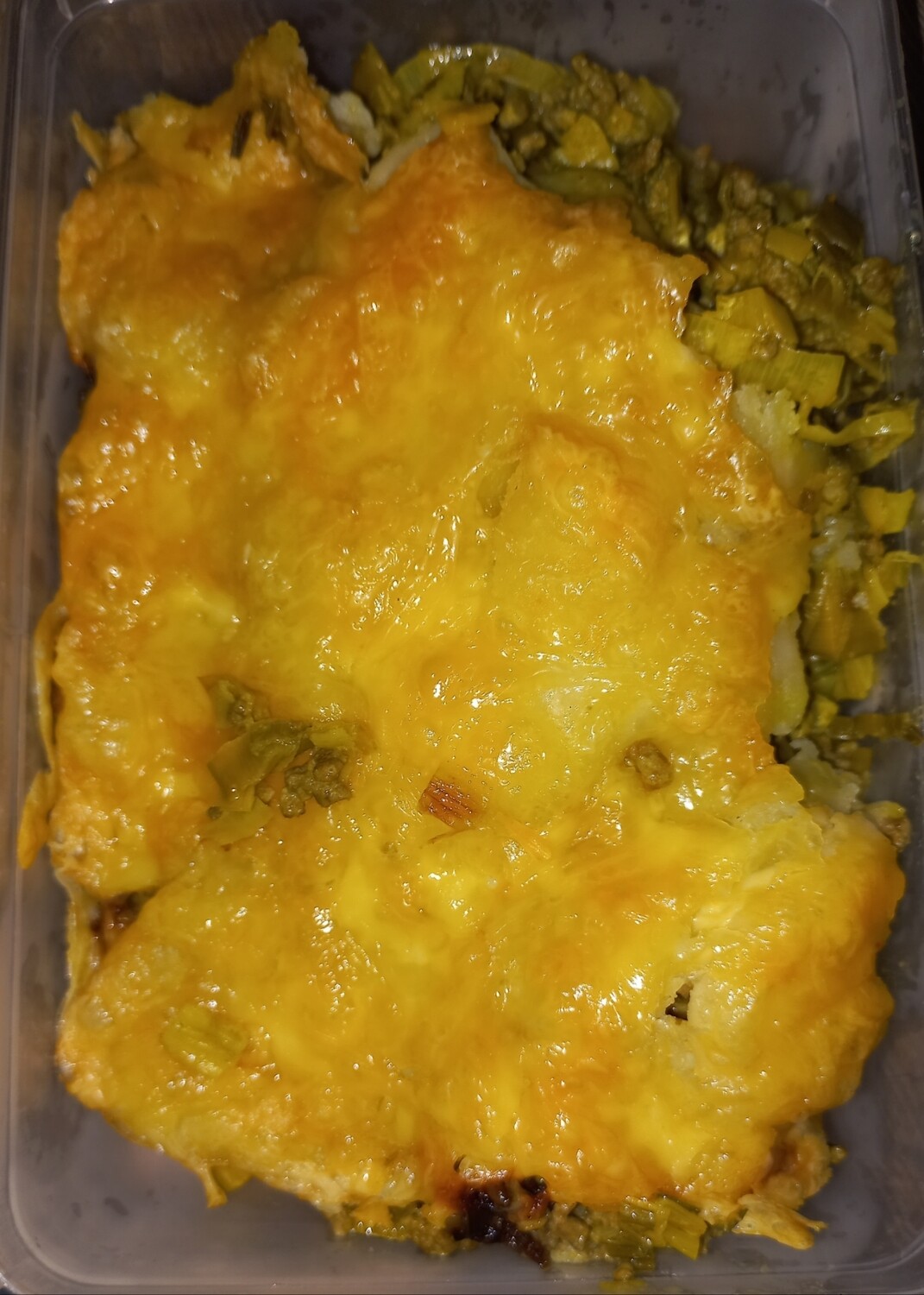 Prei gehakt schotel 450gr Prei gehakt schotel 450gr