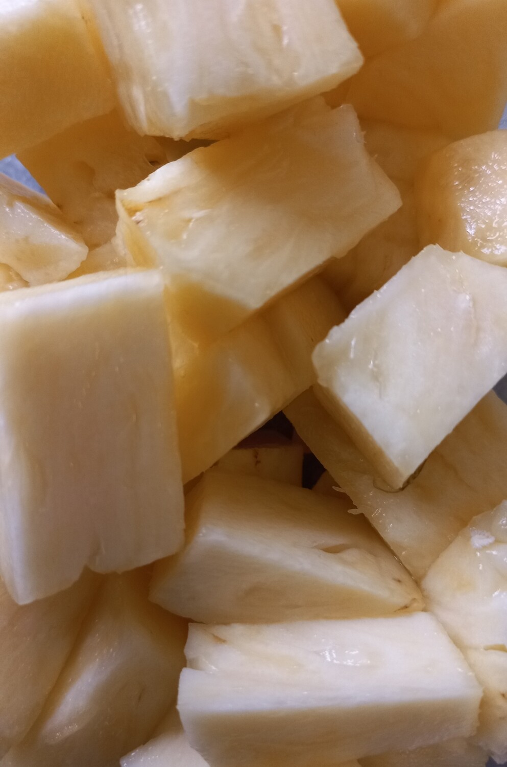 Ananas blokjes 250gr 