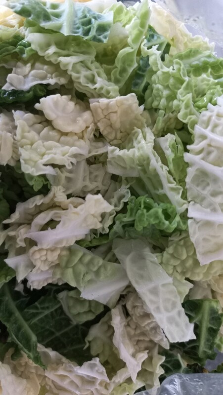 Groene/Savooiekool gesneden 500gr