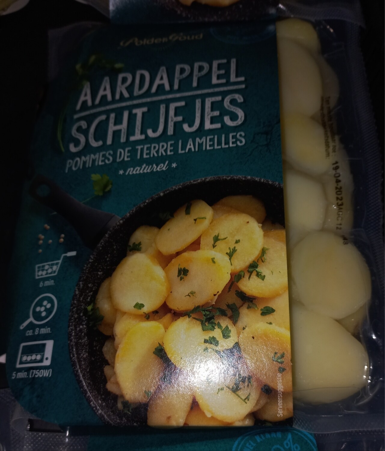 Aardappelschijfjes Pakje 450gr 