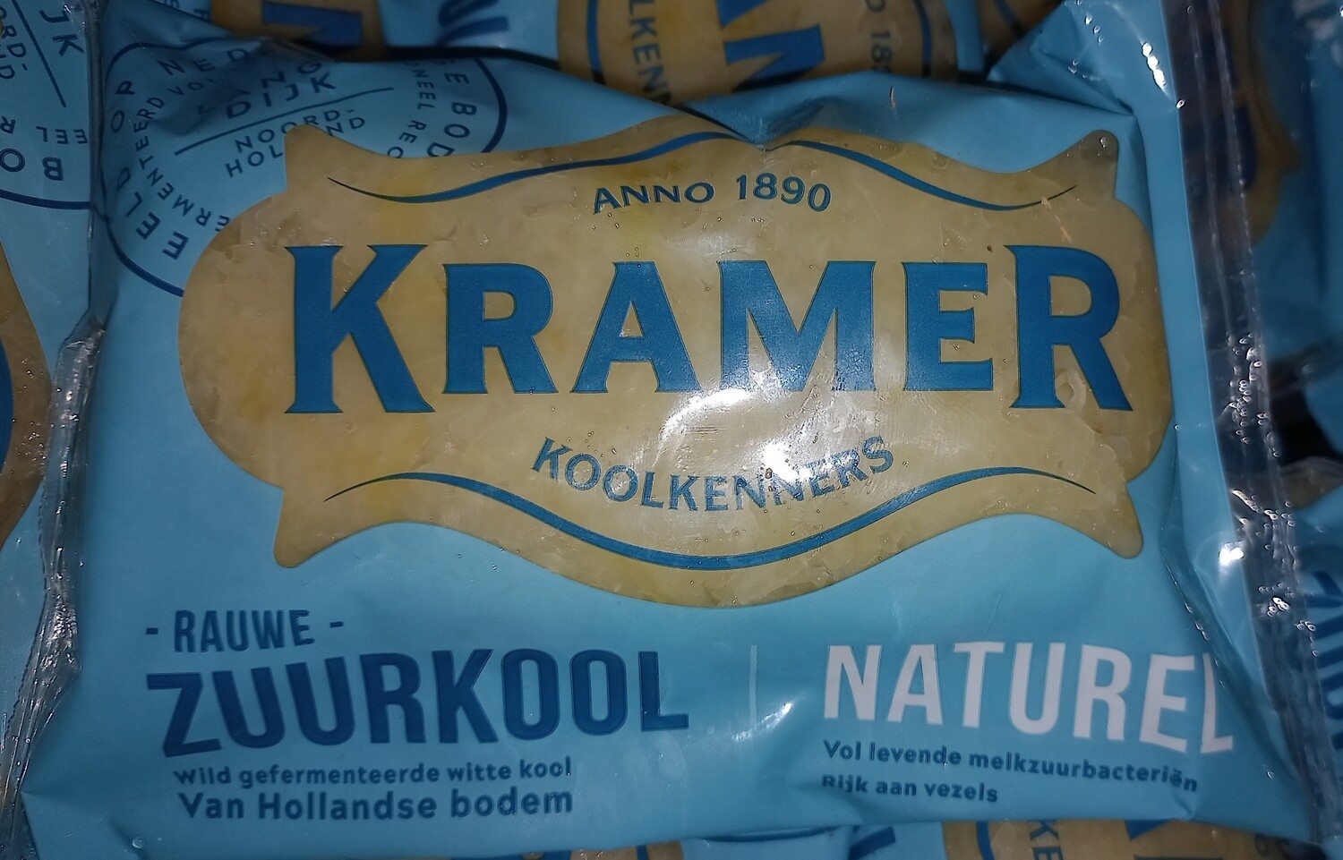 Zuurkool Naturel pakje 500gr