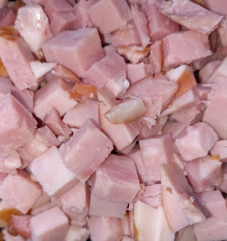 Veluwse Beenham Blokjes 150gr