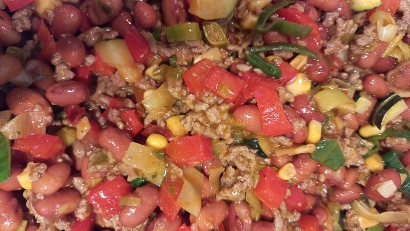 Chili con carne 450gr "diepvries"