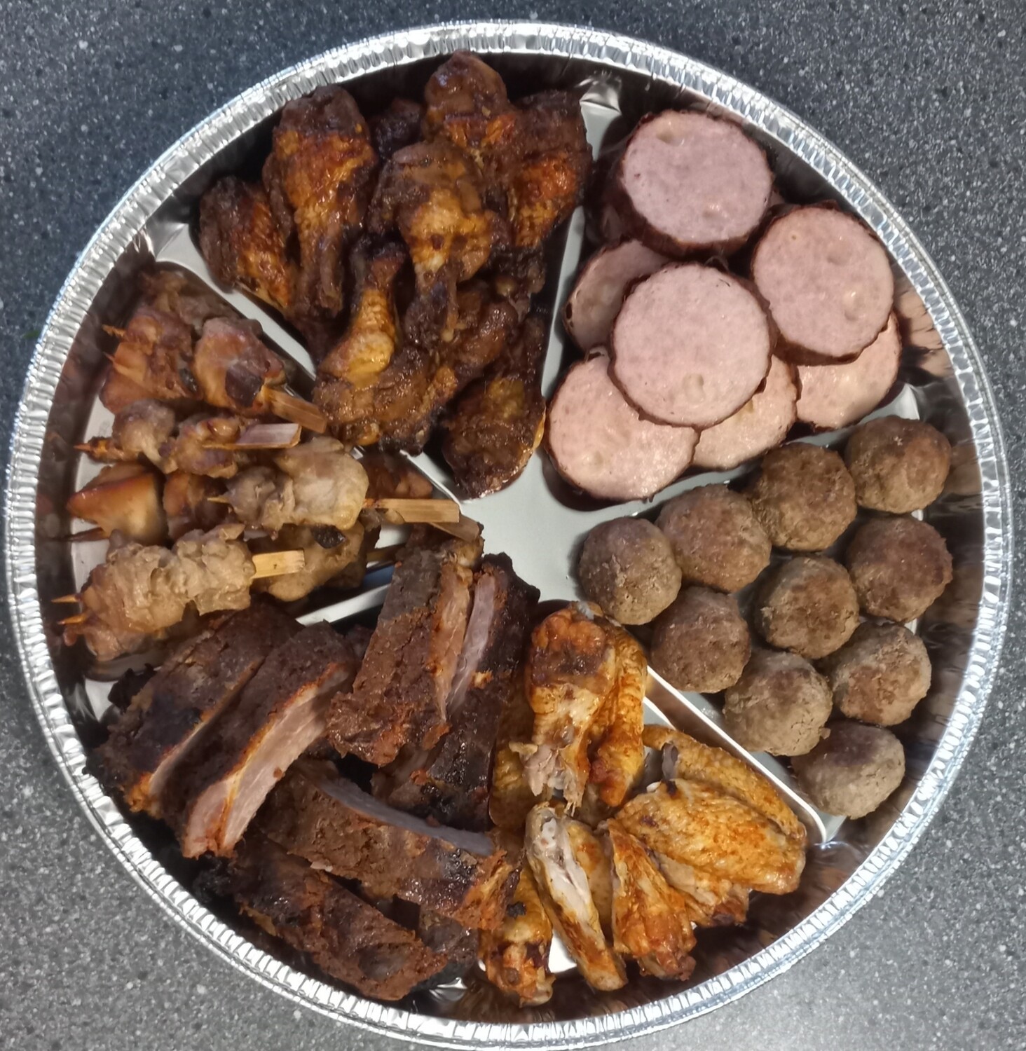 Hapjes pan GRILL 60hapjes